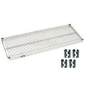 Global Equipment Nexel    S2154Z Poly-Z-Brite    Wire Shelf 54"W x 21"D 561553